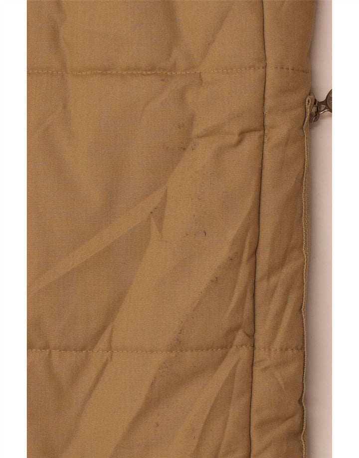 Vintage Ανδρικό παλτό UK 36 Small Beige Polyester