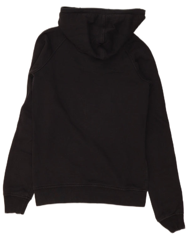 Diesel Γυναικείο Hoodie Jumper UK 10 Small Black Geometric Cotton