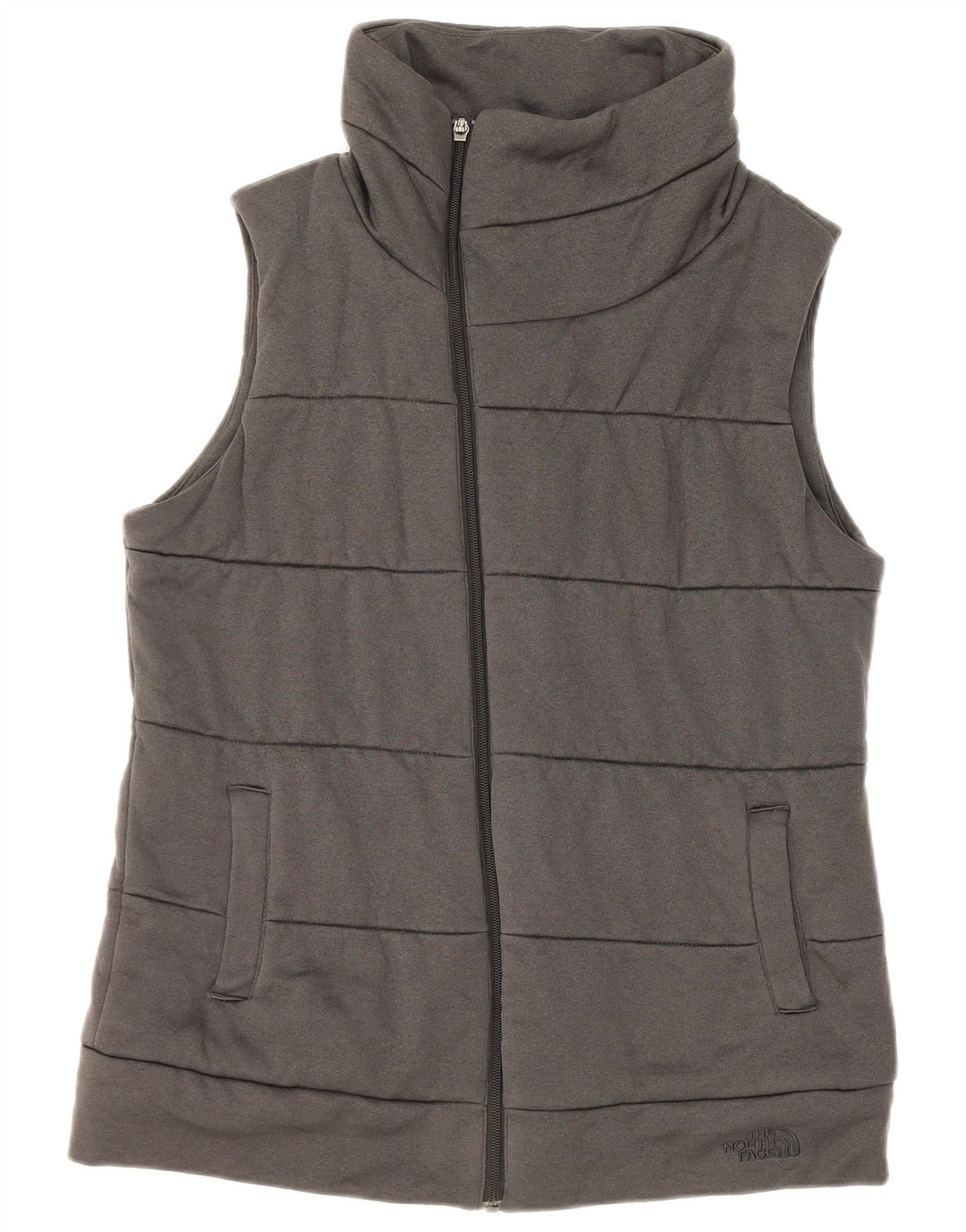 The North Face γυναικείο padded Gilet UK 16 Large Grey Polyester