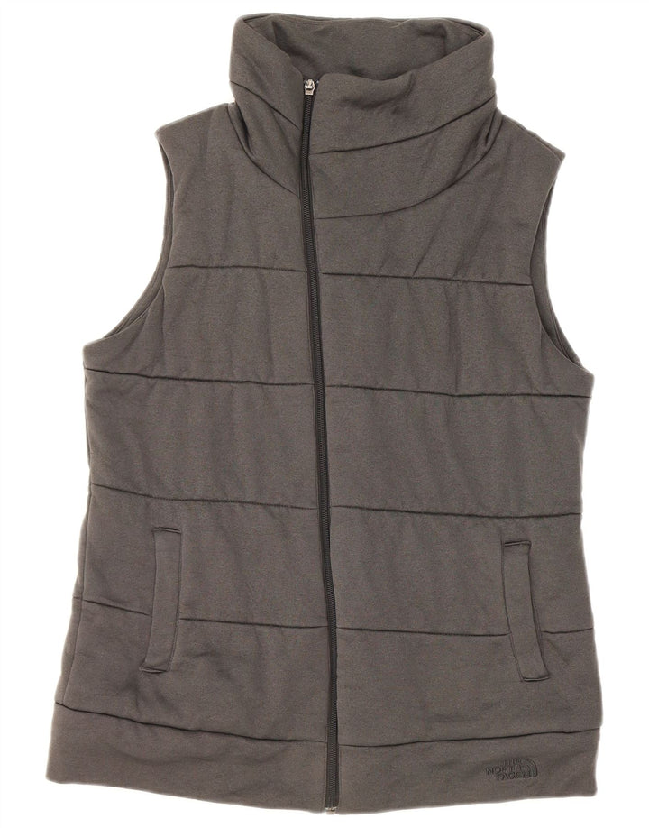 The North Face γυναικείο padded Gilet UK 16 Large Grey Polyester
