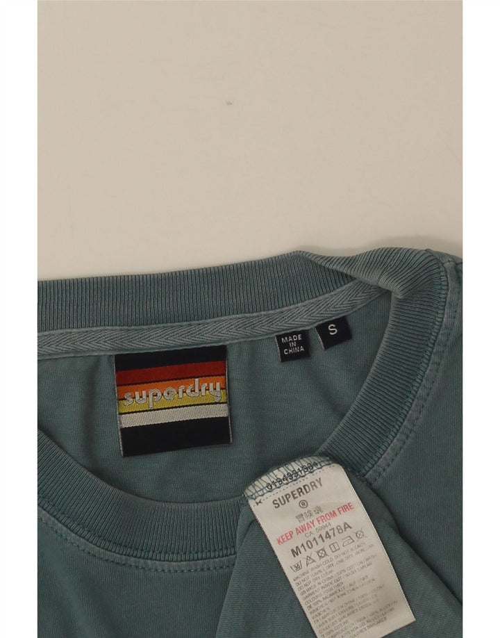Ανδρικό γραφικό μπλουζάκι SUPERDRY Μπλουζάκι Μικρό Βαμβακερό