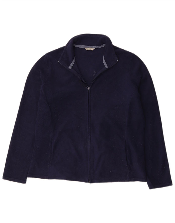 Marks & Spencer Γυναικεία Fleece Gilet UK 18 XL Navy Blue Polyester