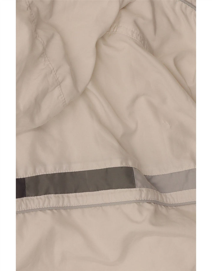 Reebok Γυναικεία φόρμα με κουκούλα Top Jacket UK 12 Medium White Colourblock