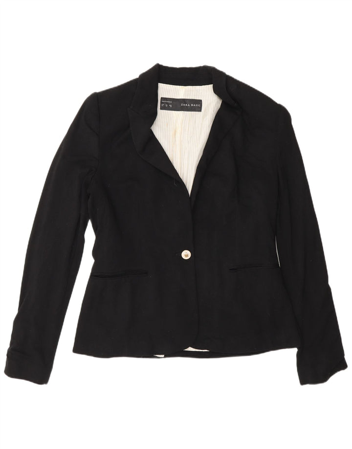 Zara Γυναικείο Μπουφάν Blazer UK 18 XL Μαύρο