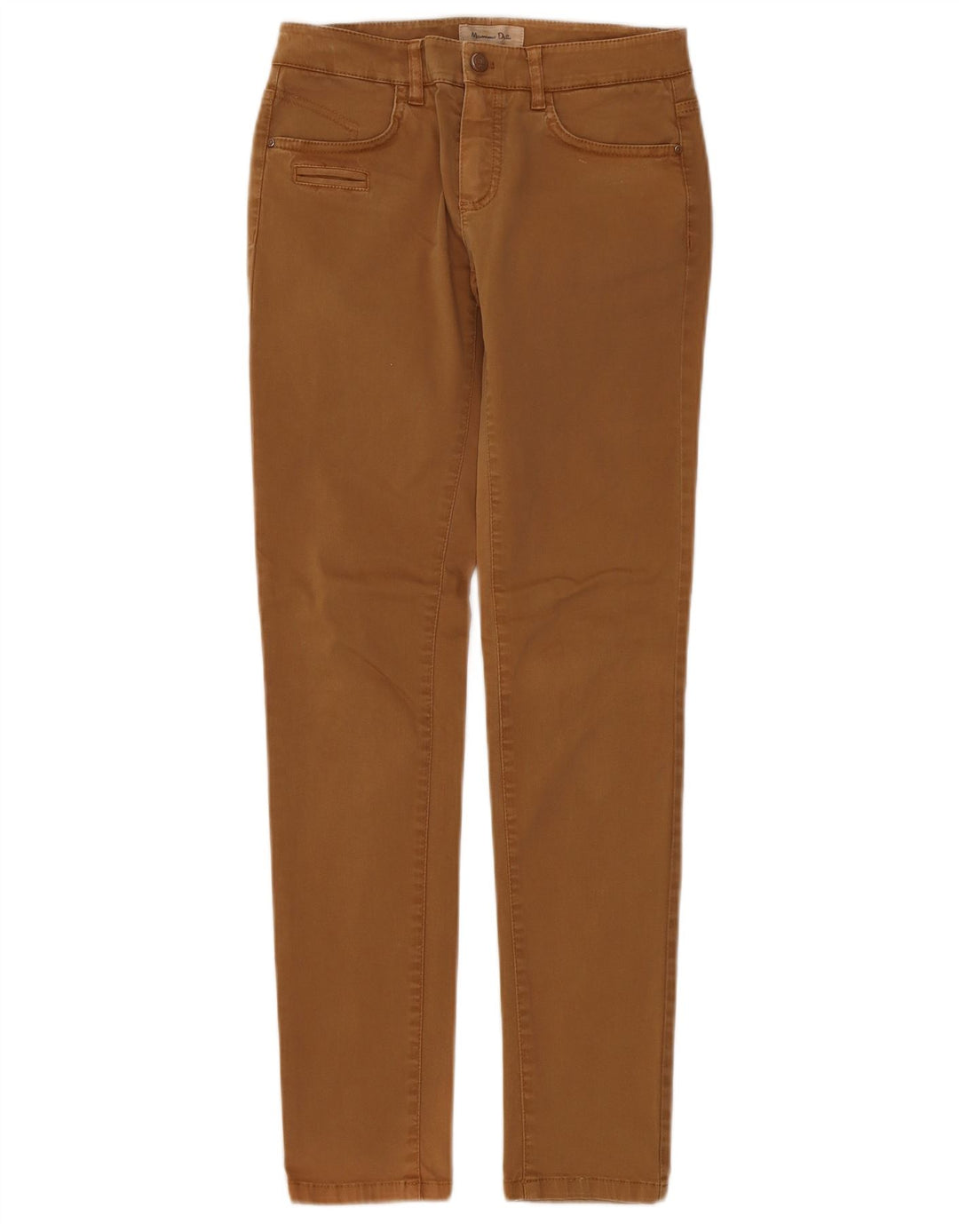 Massimo Dutti Γυναικεία Skinny Jeans W26 L31 Beige