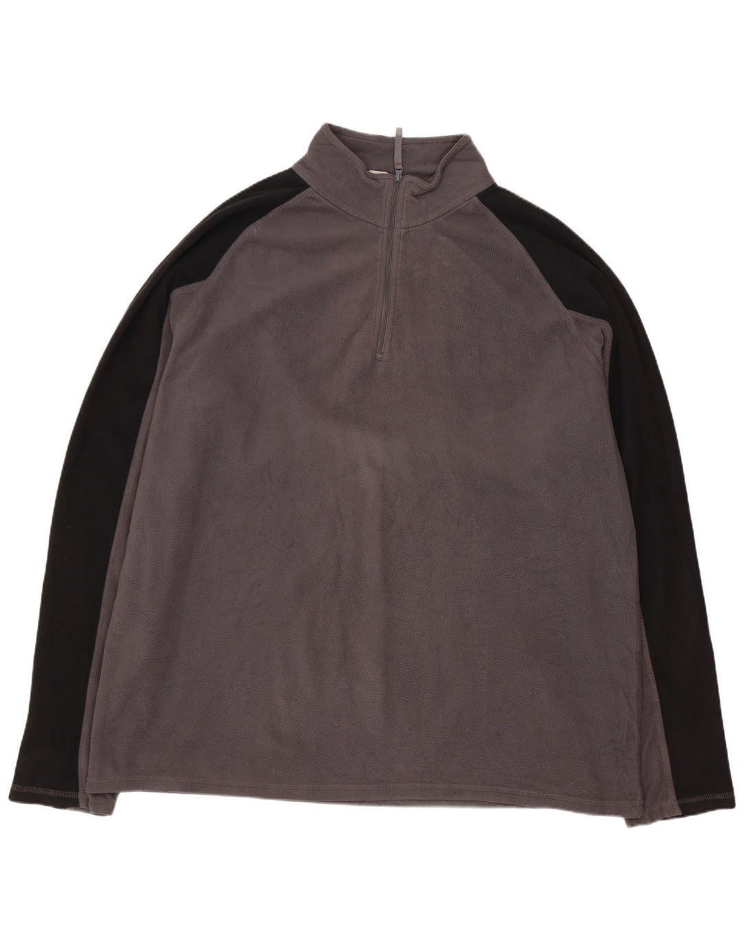 MOUNTAIN WAREHOUSE Ανδρικό φερμουάρ Fleece Jumper 2XL Grey Colourblock