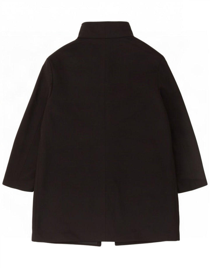John Lewis Γυναικείο παλτό με 4 κουμπιά υπερμεγέθη UK 16 Large Black Polyester