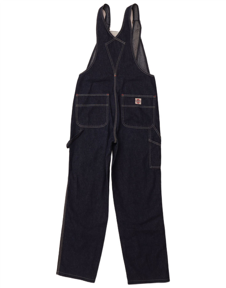 RIFLE Γυναικεία Dungarees Cargo Jeans W29 L30 Navy Blue Cotton