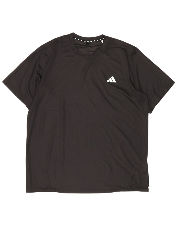 Adidas Ανδρικό T-Shirt Aeroready Top XL Μαύρο Πολυεστέρας