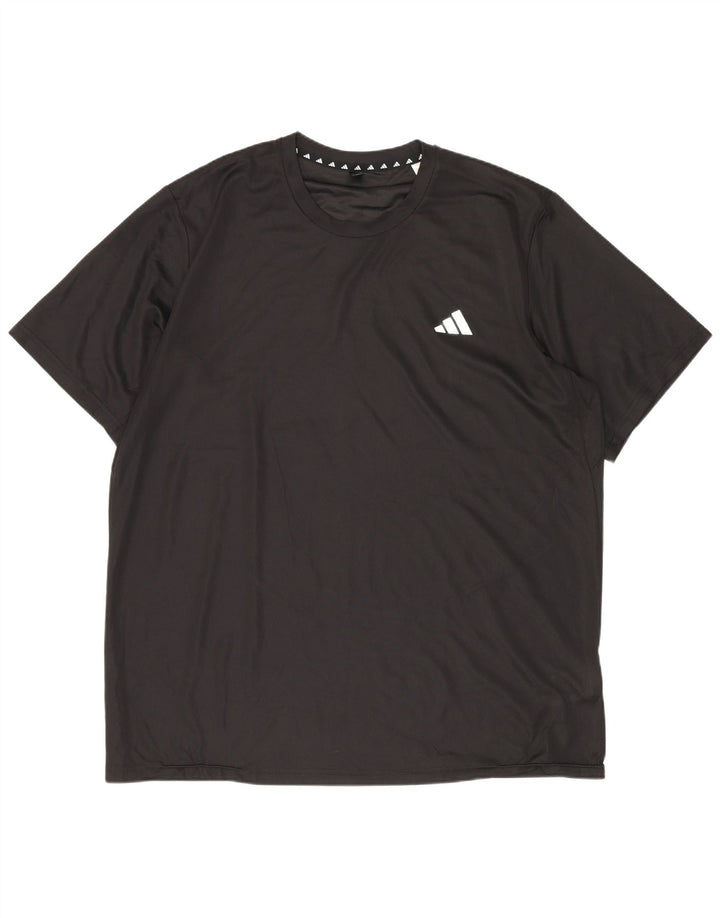 Adidas Ανδρικό T-Shirt Aeroready Top XL Μαύρο Πολυεστέρας