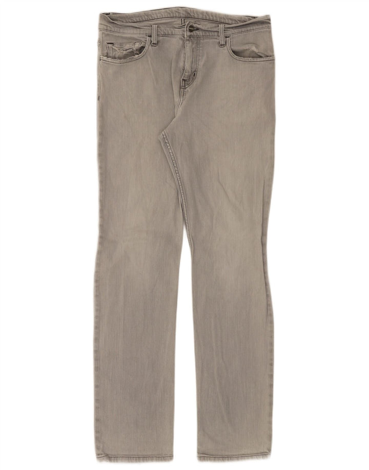 Ανδρικό τζιν ίσιο Carhartt W34 L34 Γκρι βαμβακερό