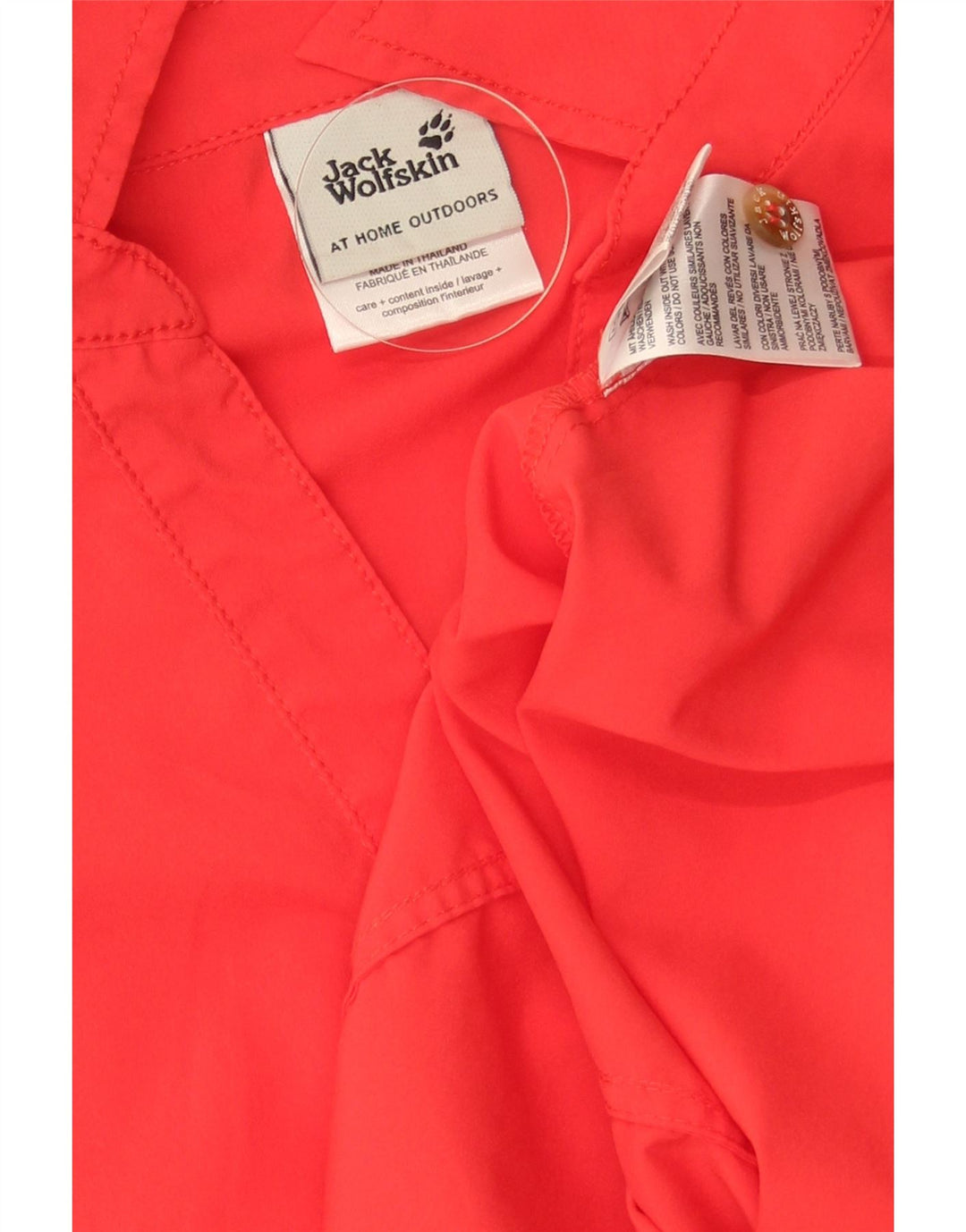 Γυναικείο αμάνικο φόρεμα Jack Wolfskin UK 16 μεγάλο κόκκινο πολυεστέρα