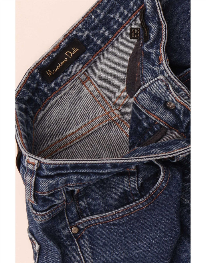 Massimo Dutti Γυναικείο ψηλόμεσο τζιν EU 40 Medium W30 L26 Blue