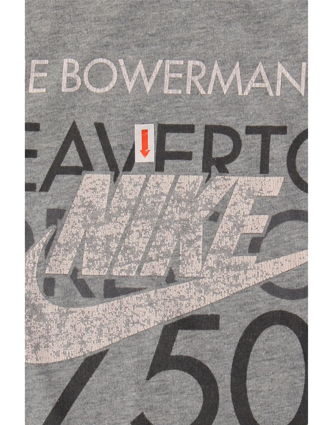 Ανδρικό μπλουζάκι NIKE USA, γραφικό μπλουζάκι, μεγάλο γκρι χρώμα, βαμβακερό