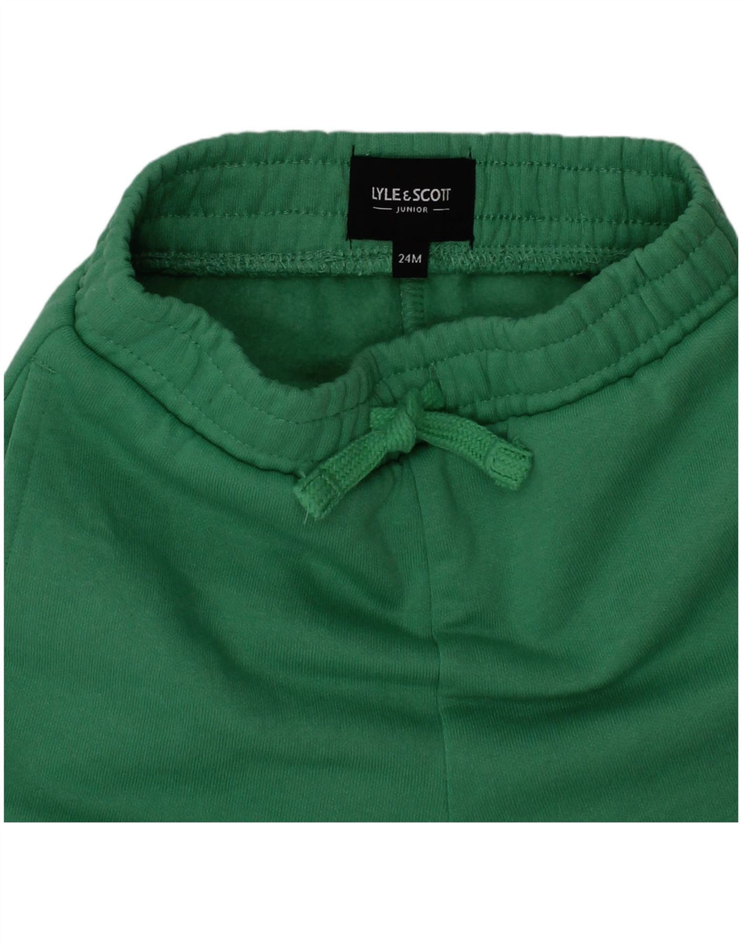 Παντελόνι αθλητικής φόρμας Lyle & Scott Baby Girls 18-24 μηνών πράσινο βαμβακερό