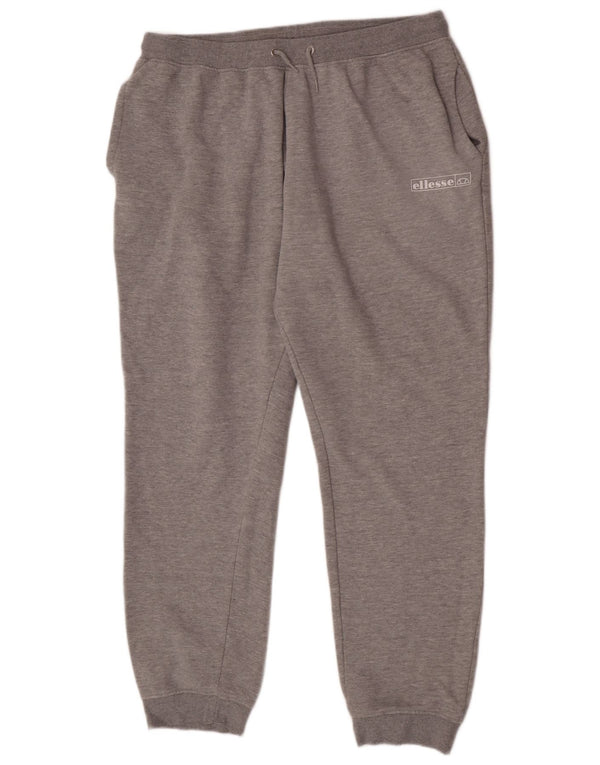Ellesse Γυναικεία φόρμα παντελόνι Joggers UK 22 3XL Γκρι βαμβακερό