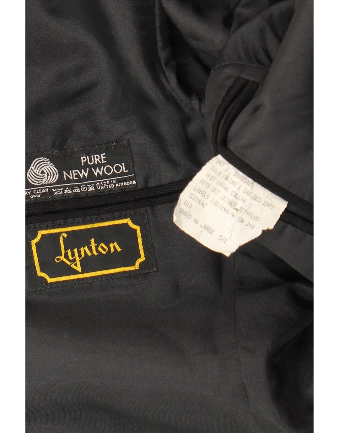 Γυναικείο Φρακ Μπουφάν Blazer IT 46 Large Black New Wool