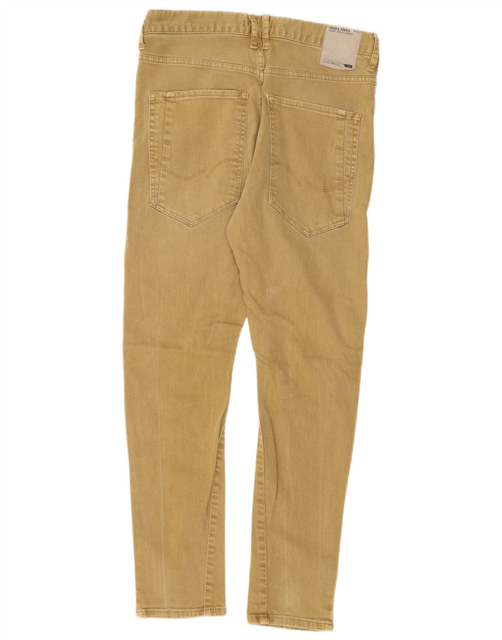 Jack & Jones Ανδρικό Slim Jeans W32 L29 Χακί βαμβακερό