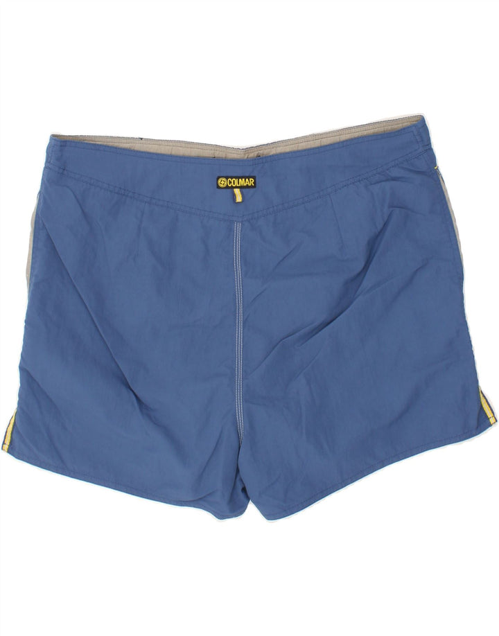 COLMAR Mens Swimming Shorts Large Blue Polyamide Vintage Colmar and Second-Hand Colmar from Messina Hembry 