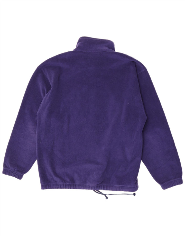 Sergio Tacchini Ανδρικό φερμουάρ φλις λαιμόκοψη μεγάλο μωβ