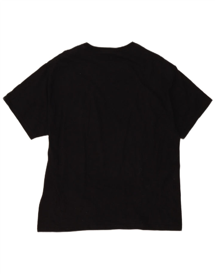 Ανδρικό γραφικό T-Shirt Champion Top XL Μαύρο