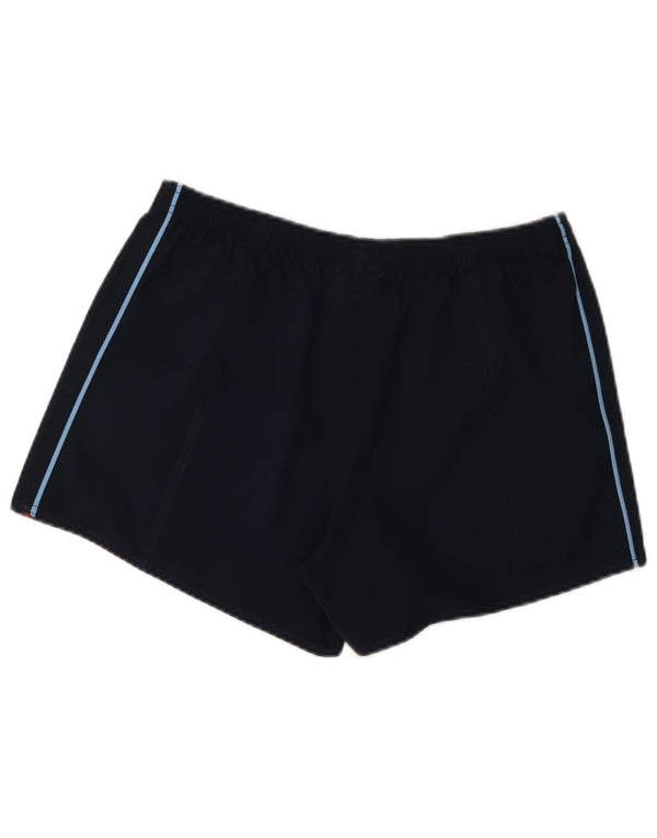 Γυναικείο αθλητικό σορτς Reebok UK 12 Medium Navy Blue Polyester