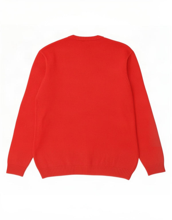 Ανδρικό πουλόβερ Gant Crew Neck Jumper XL Κόκκινο βαμβακερό