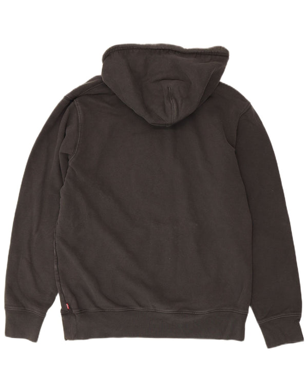 Ανδρικό Levi's Standard Graphic Hoodie Jumper Μεσαίο μαύρο βαμβακερό