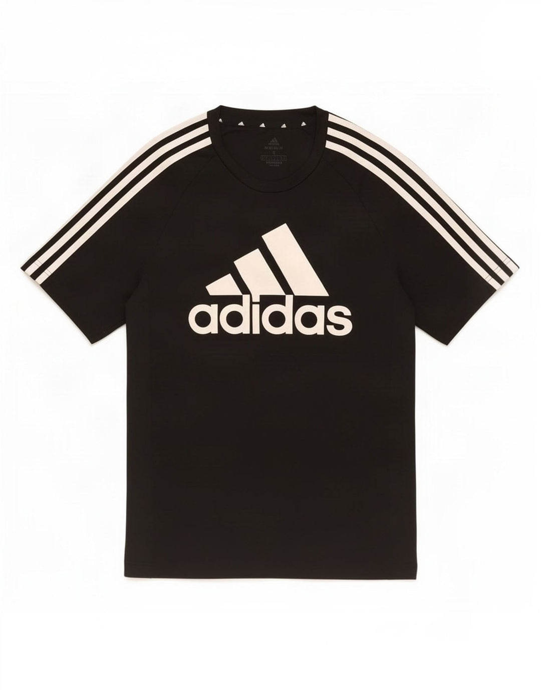 Ανδρικό γραφικό T-shirt Adidas Aeroready Top Μικρό Μαύρο Πολυεστέρα