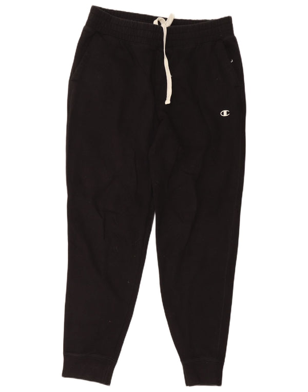 Champion Γυναικεία αθλητική φόρμα Παντελόνι Joggers UK 14 Large μαύρο βαμβακερό
