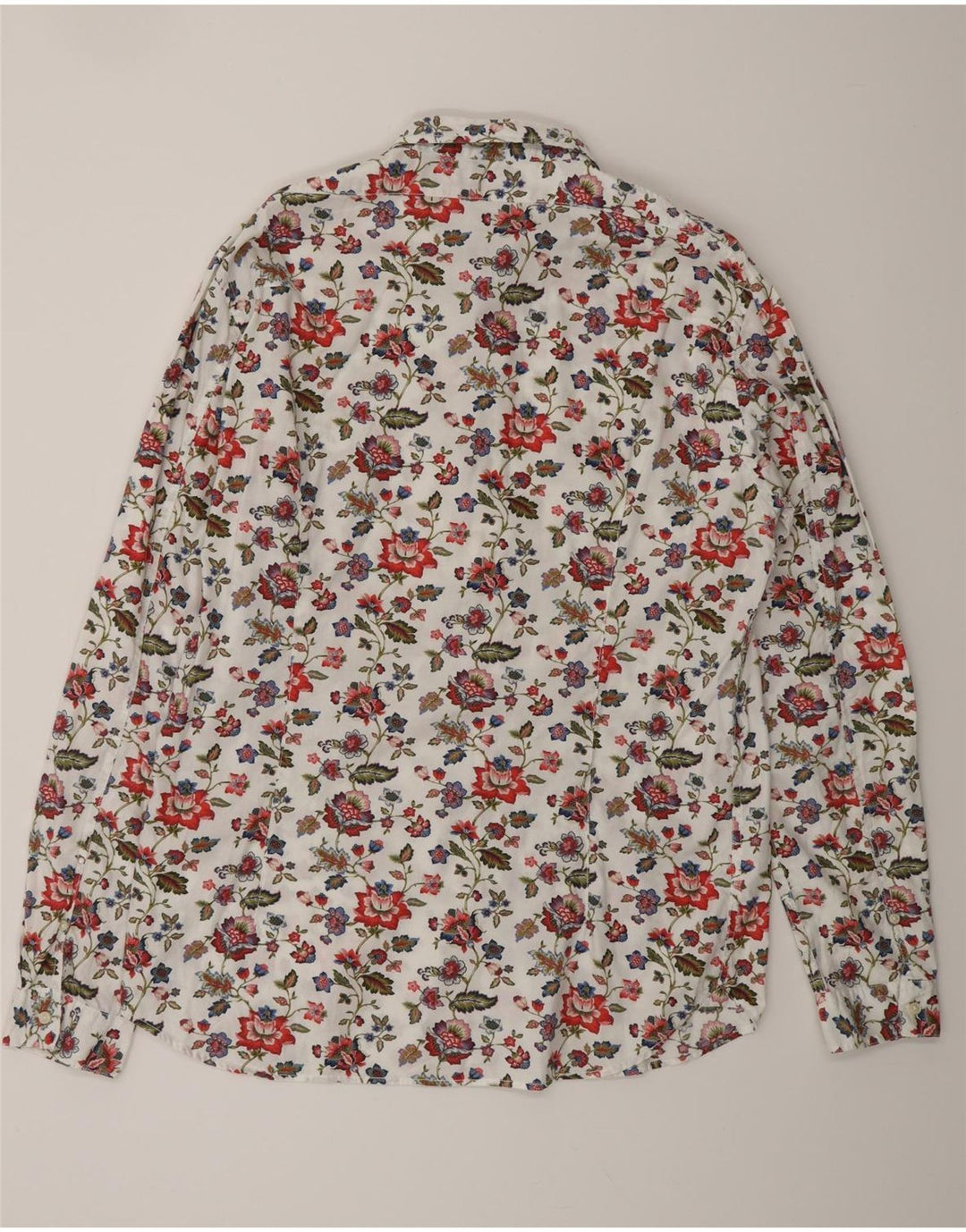 REPLAY Ανδρικό πουκάμισο XL Πολύχρωμο φλοράλ βαμβακερό