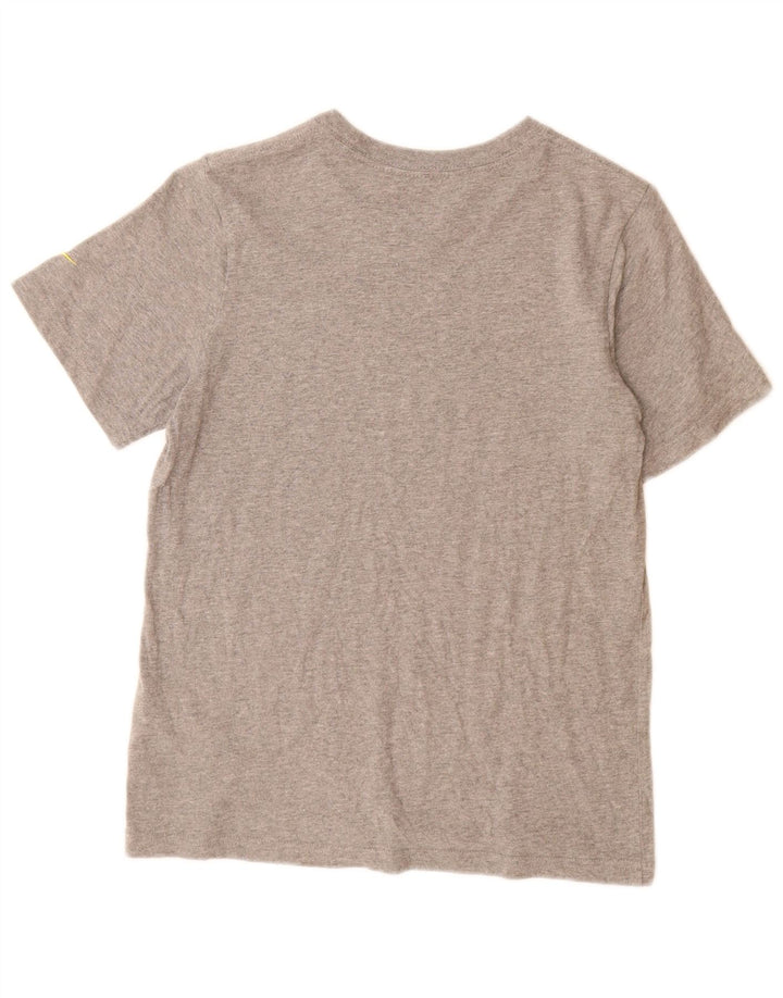 Μπλουζάκι Nike Boys Graphic T-shirt 10-11 ετών, μεσαίο βαμβακερό γκρι
