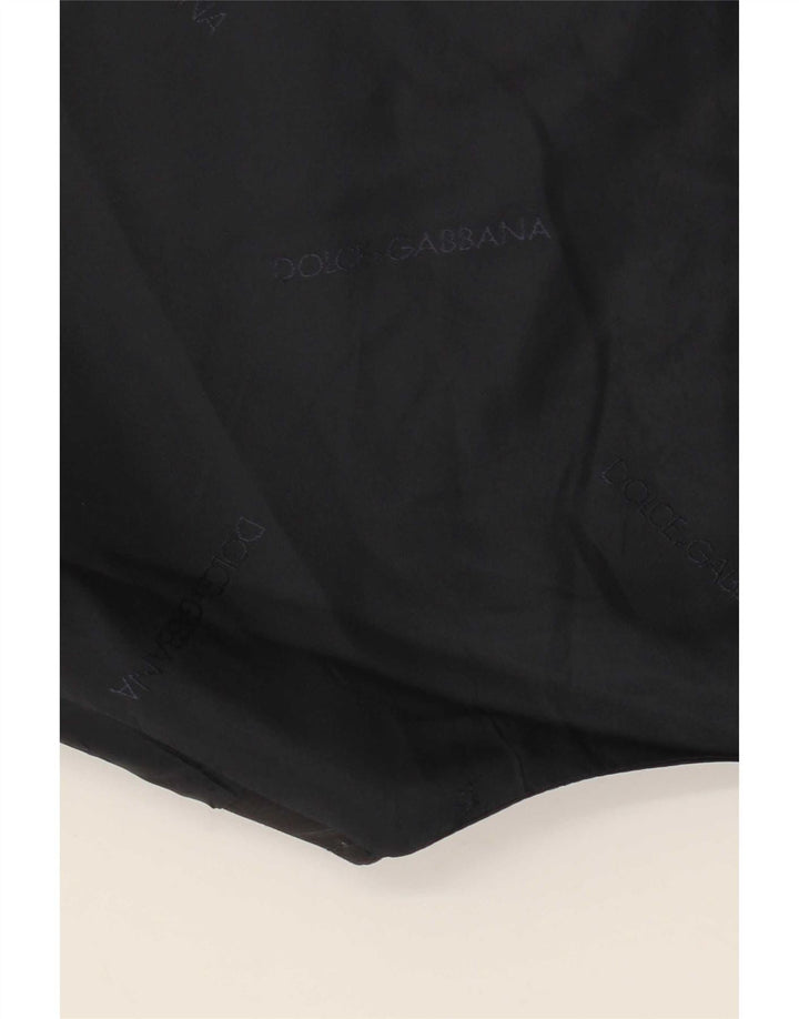 Dolce & Gabbana ανδρικό γιλέκο IT 52 Μεγάλο μπλε ριγέ μαλλί