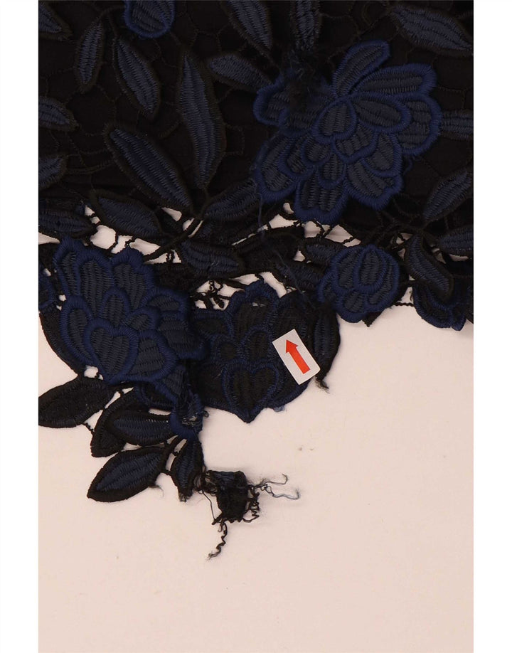 Lipsy Γυναικείο φόρεμα A-Line UK 14 Medium Navy Blue Floral Polyester