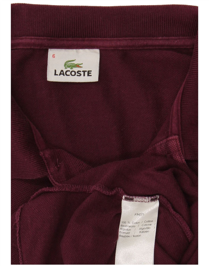 Ανδρικό πουκάμισο πόλο LACOSTE 6 XL βαμβακερό βαμβακερό