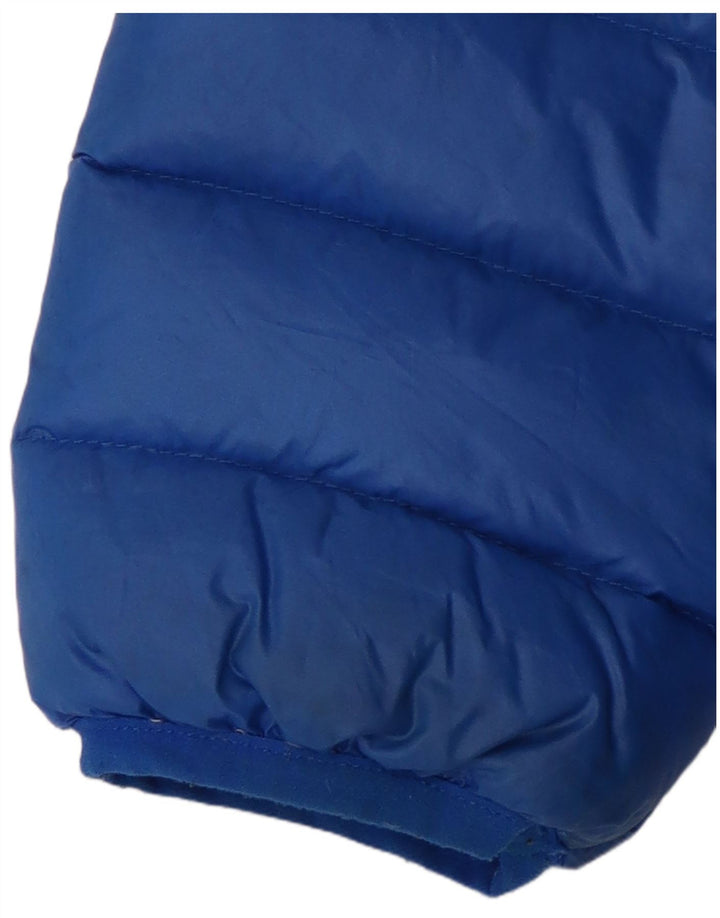 GUESS Boys Hooded Jacket 15-16 Years Blue Polyamide