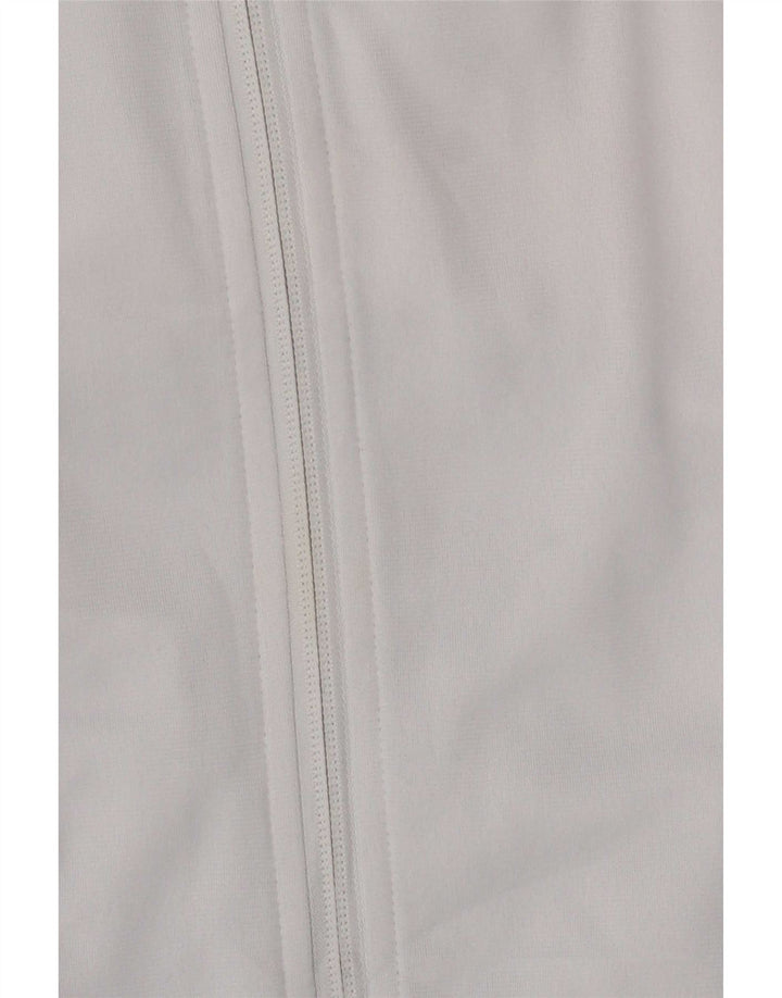 Ανδρική φόρμα γραφικών Lotto Top Jacket μεσαίου λευκού χρώματος πολυεστέρας