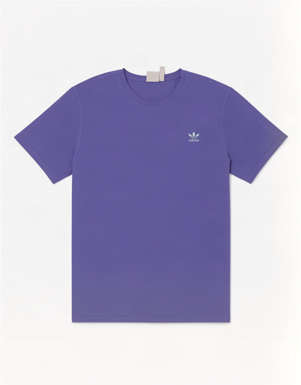 Ανδρικό T-Shirt Adidas Top 2XL Μωβ βαμβακερό