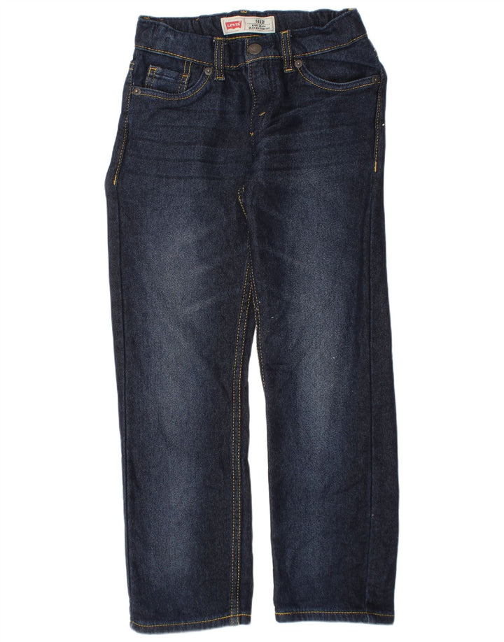 Levi's Boys 511 Slim Jeans 6-7 ετών W24 L22 Μπλε βαμβακερό