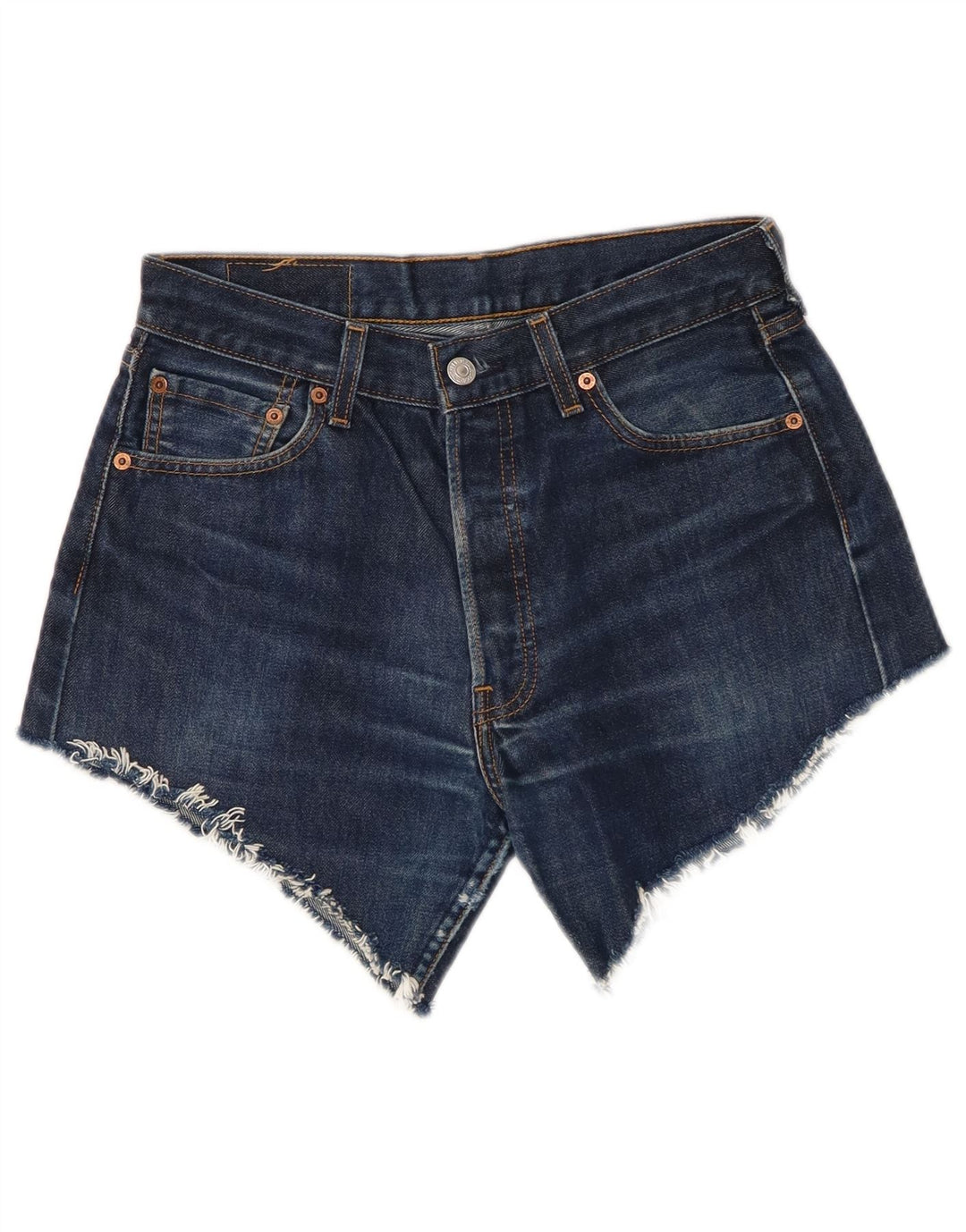 Γυναικείο σορτς Levi's 501 τζιν W30 μεσαίο μπλε