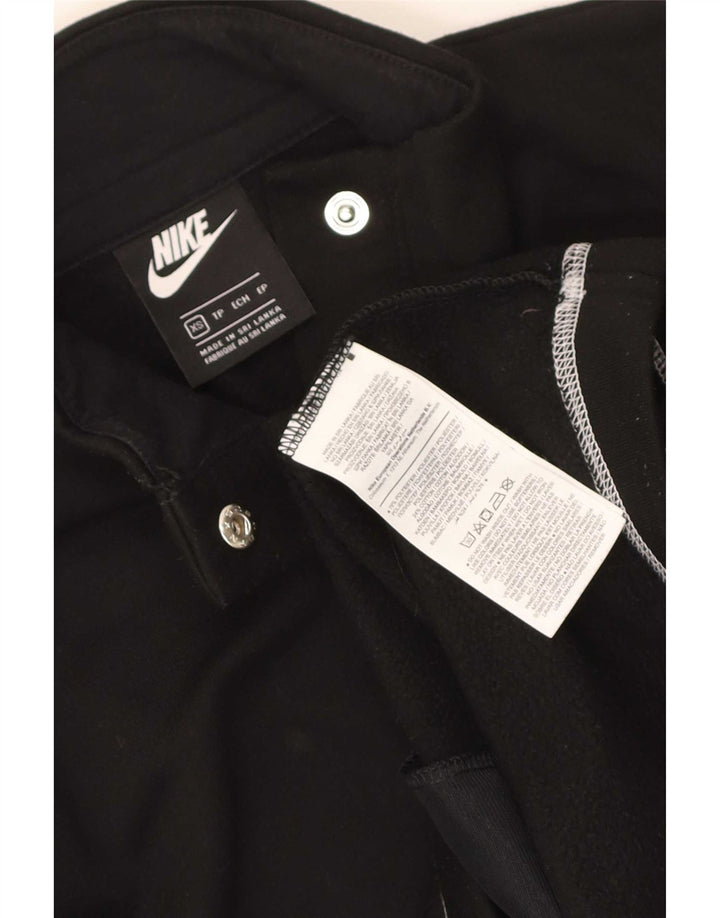 Γυναικείο φούτερ Nike Swoosh Oversized Jumper UK 6 XS μαύρο πολυεστέρα