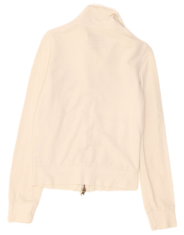 Guess Γυναικεία Γυναικεία Γυναικεία φόρμα Top Jacket UK 10 Small White Cotton