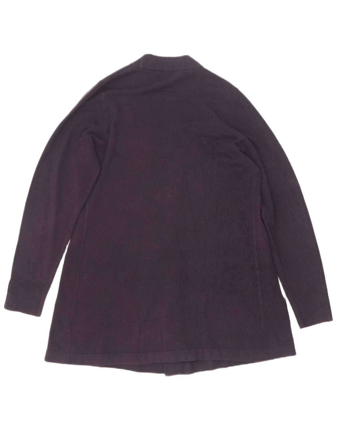 Marks & Spencer Γυναικείο πουλόβερ Longline Cardigan UK 12 Medium Navy Blue