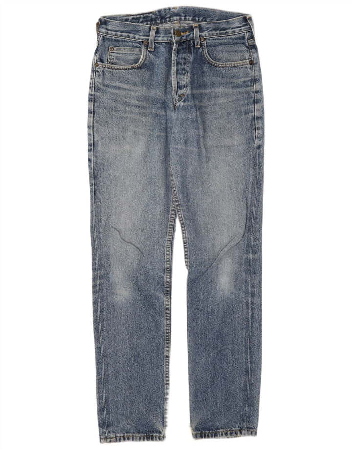 Lee Mens Straight Jeans W29 L32 Μπλε Βαμβακερό