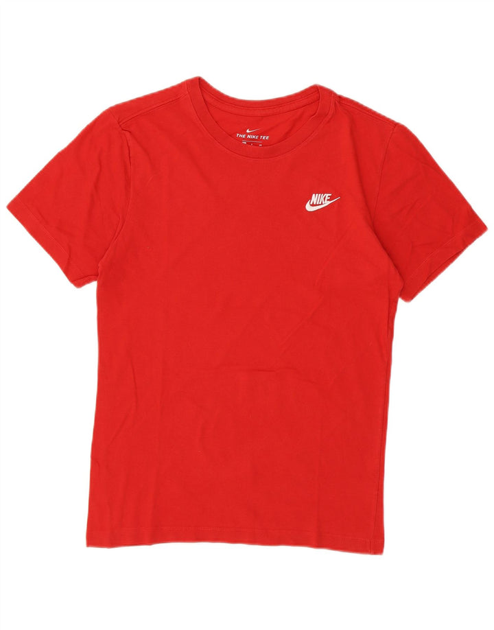 Nike Γυναικείο T-Shirt Top UK 10 Small Red