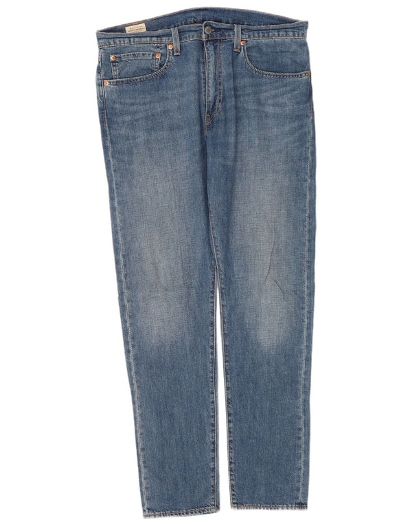 Levi's Mens 512 Slim Tapered Jeans W34 L32 Blue Cotton
