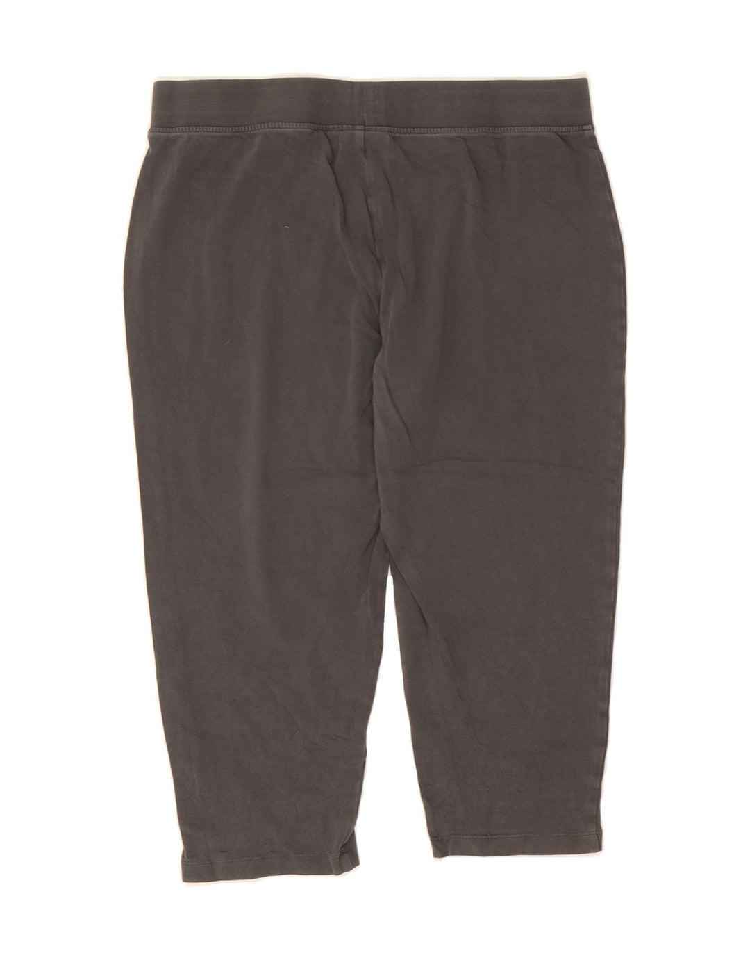 ELLESSE Womens Capri Leggings UK 14 Large Grey Cotton Vintage Ellesse and Second-Hand Ellesse from Messina Hembry 