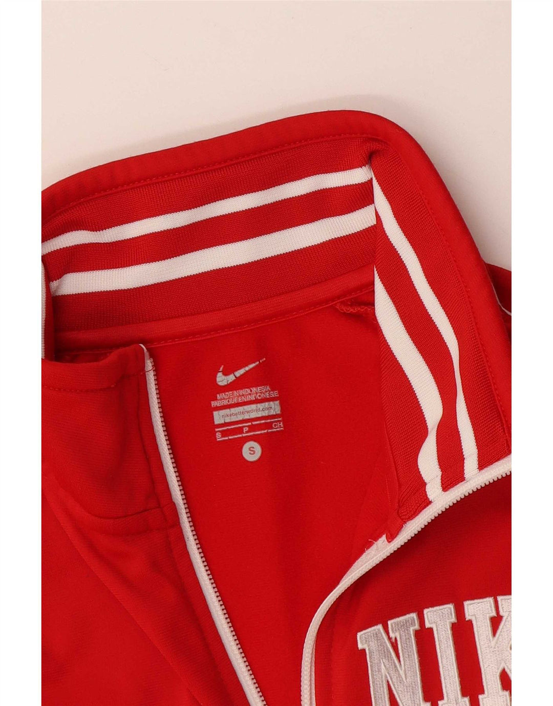 Γυναικεία φόρμα Nike Top Jacket UK 10 Small Red