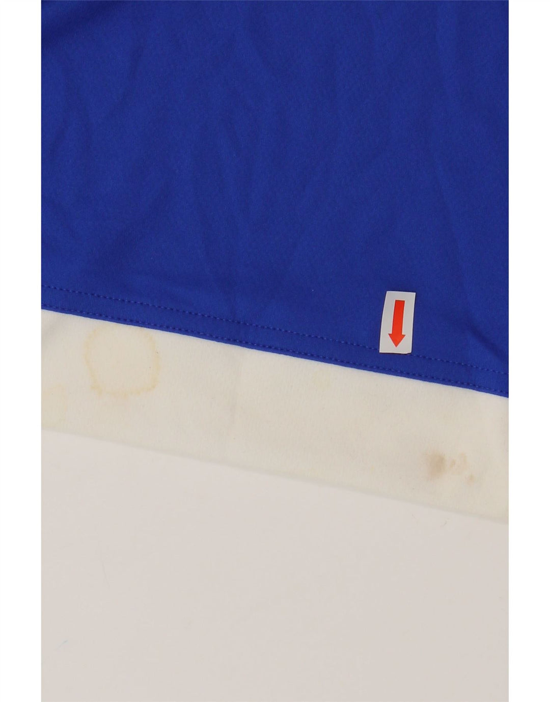 Ανδρικό T-Shirt Climalite ADIDAS Top Medium Blue Colorblock Πολυεστέρας