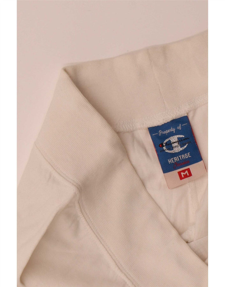 Champion γυναικεία αθλητική φόρμα παντελόνι Joggers UK 14 Medium White